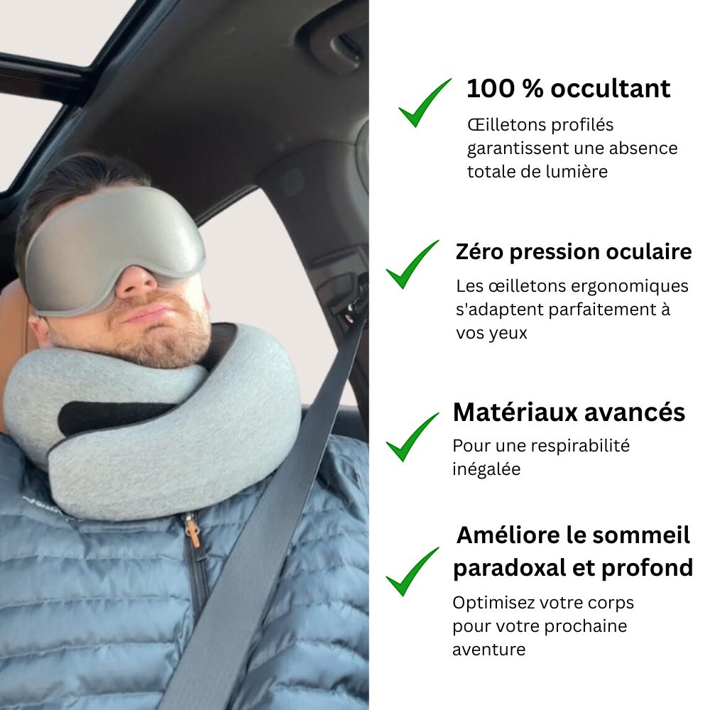 Nomad+ Masque de Sommeil Ergonomique