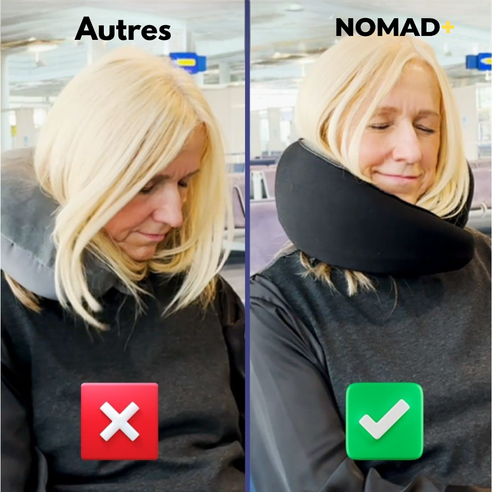 Avez-vous du mal à voyager longtemps à cause de douleurs cervicales et d'inconfort ?
