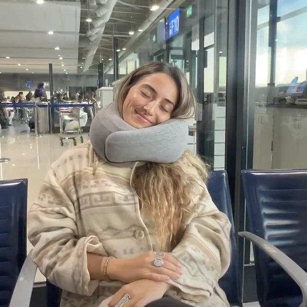 Nomad+ Oreiller de Voyage Ergonomique – Confort Absolu pour Vos Déplacements