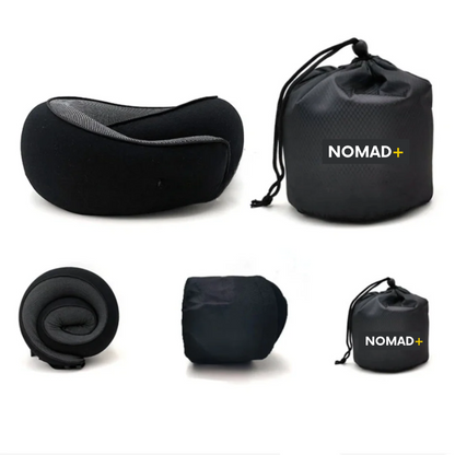 Nomad+ Oreiller de Voyage Ergonomique – Confort Absolu pour Vos Déplacements